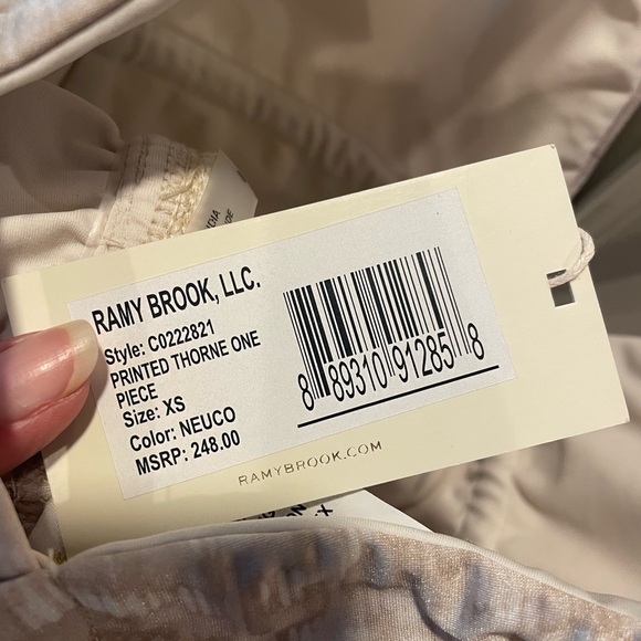 Ramy Brooke Thorne one piece swimsuit XS NWT SALE Price Drop - Picture 4 of 7